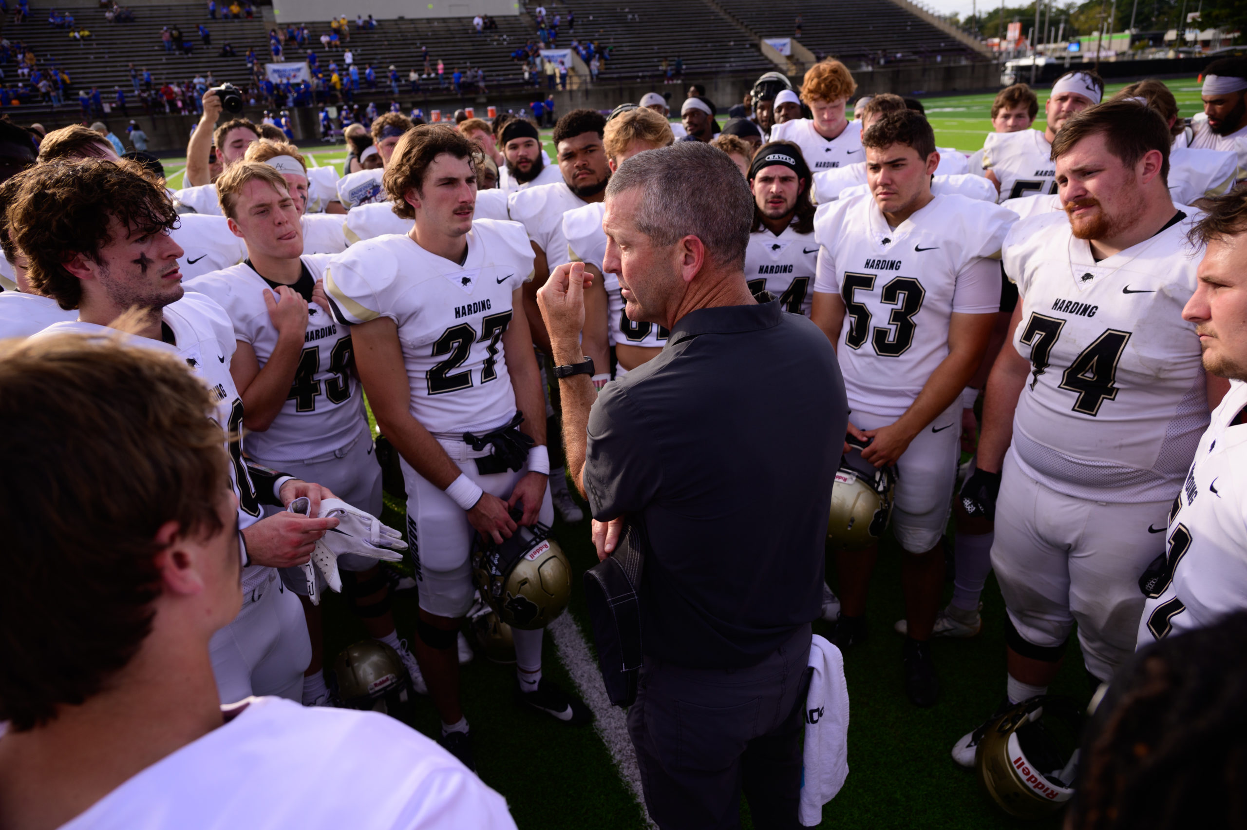 Harding football continues historic season The Bison