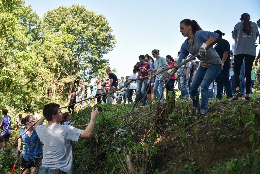 SA President Leads Gin Creek Park Project The Bison